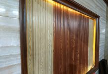 Những lý do nên lựa chọn nhựa giả gỗ ốp tường phòng khách