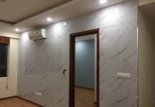 Ý tưởng thiết kế nội thất bằng tấm nhựa pima cẩm thạch cho khách sạn